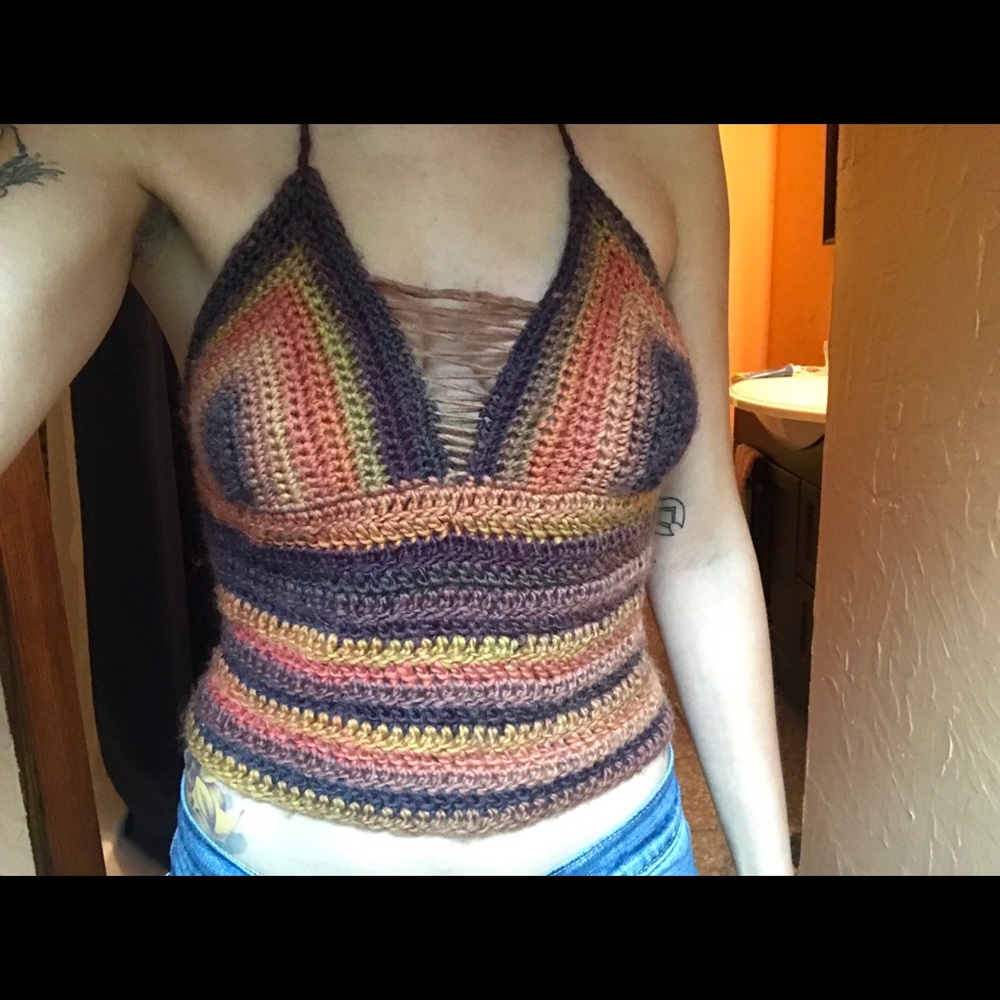 Handmade crochet top
